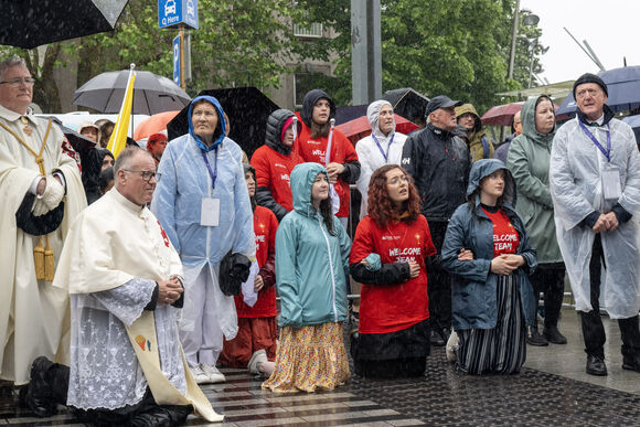 Free Pic - No Repro Fee - June 7, 2026The Diocese of Cork and Ross held its 100 Eucharistic Procession in Cork on Sunday, June 7. This very special and historic celebration commemorated the centenary of the first Euchasictic Procession in Cork one hundred years ago.Pic: Brian Lougheed