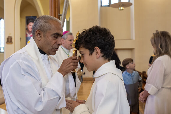 FREE PIC - NO REPRO FEE - May 30, 2026Welcome Mass of the Relics of St. Carlo Acutis aat the Cathedral of St. Mary and St. Anne.Pic: Brian Lougheed