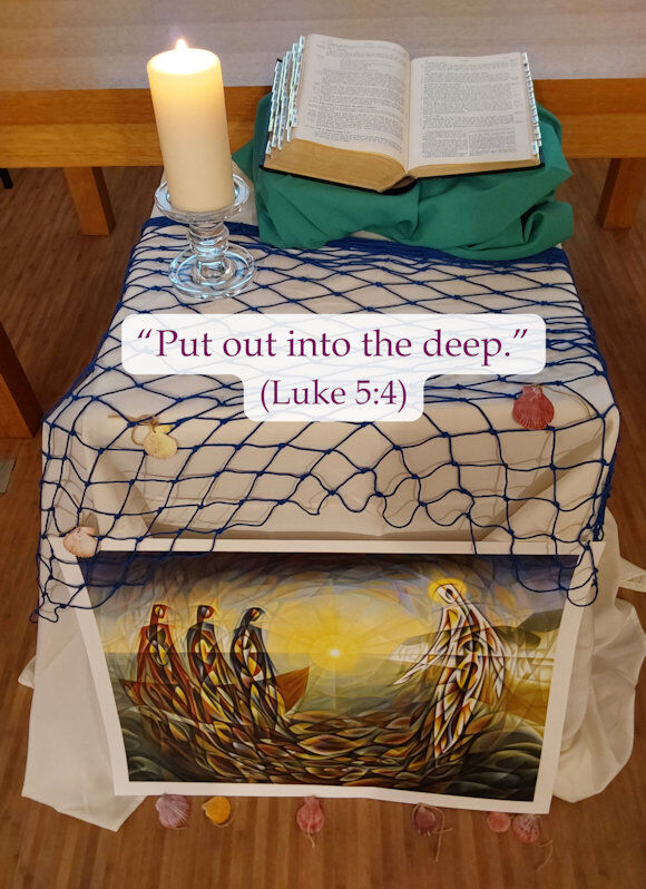 Putting into the deep (Luke 5:4)