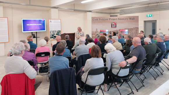 Eilis Casey, Parish Life Coordinator, introducing our evening