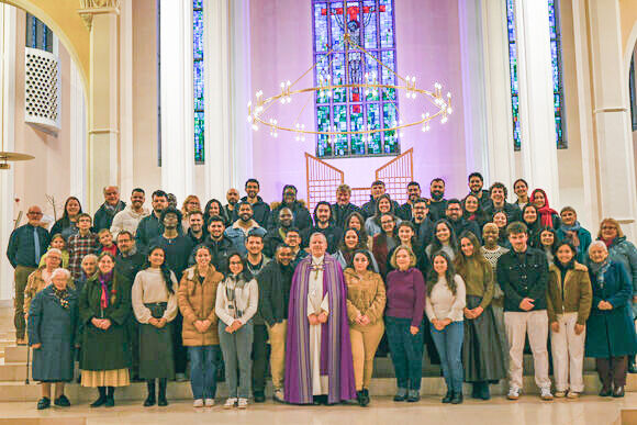 Catechumen candidates and sponsors