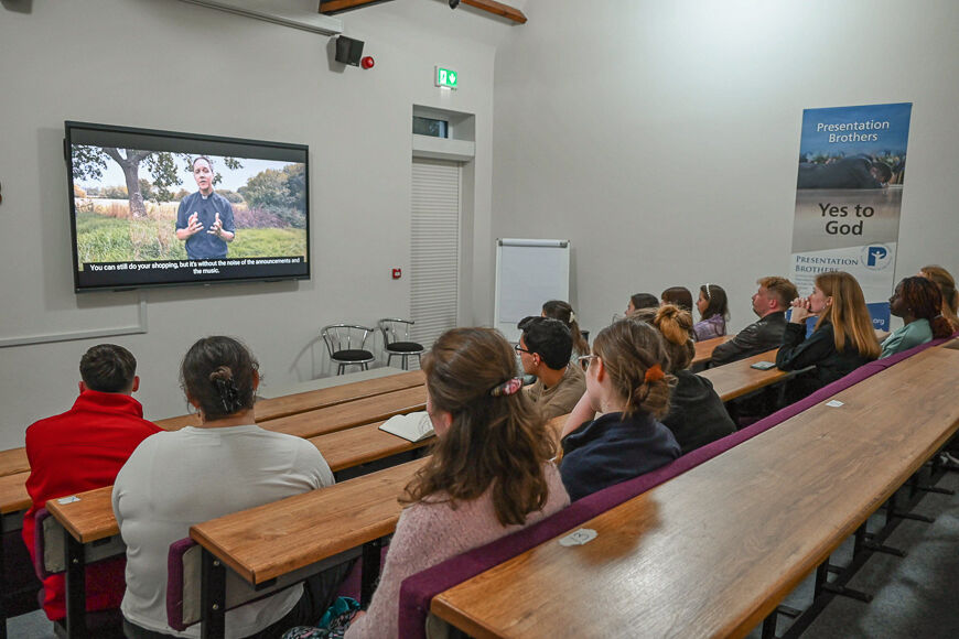 The Sycamore Group gathered to watch and discuss the video series