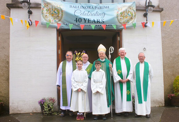 Bishop Fintan was the Principal Cebrant of Mass to mark the 40th anniversary