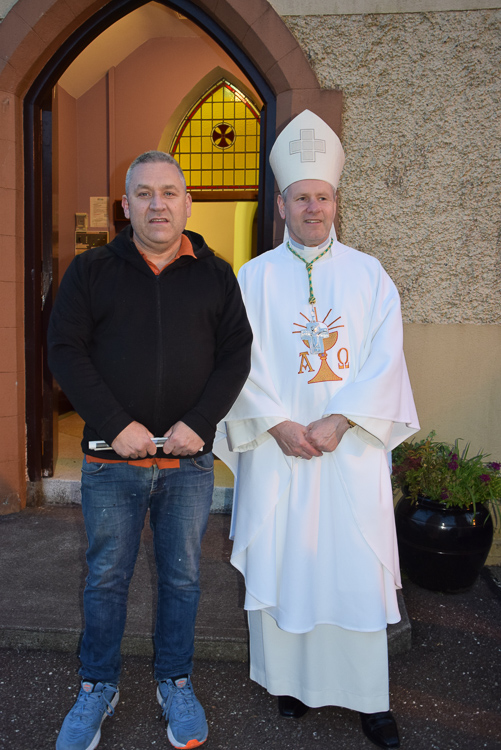 Images taken at Ballingeary during Bishop Fintan's pastoral visit to Uibh Laoire parish (pic. Nóirín Uí Thuama)