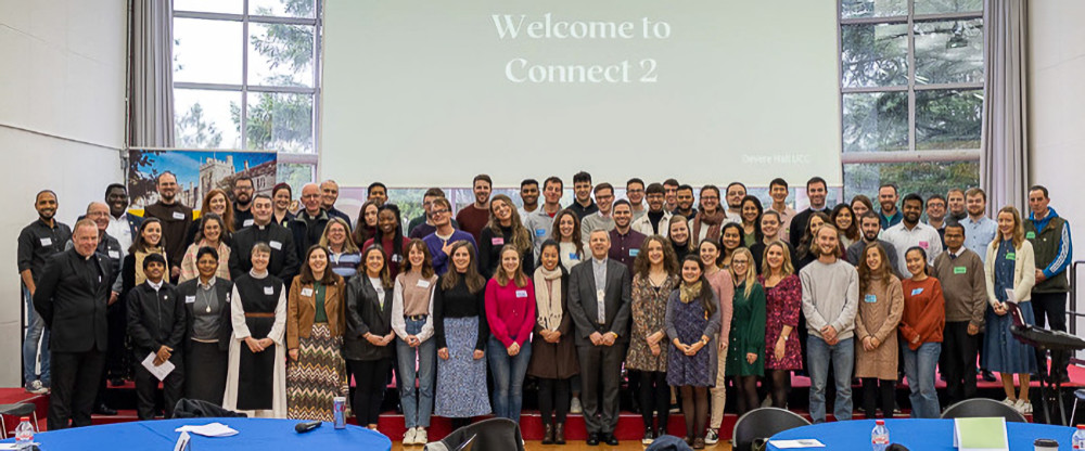 At CONNECT2, a gathering of young adult Catholics organised by the Diocese of Cork and Ross at UCC.