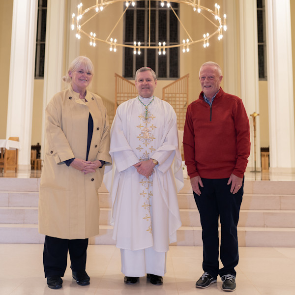 Regina O’Sullivan, Bishop Fintan Gavin and Sean O’Caoimh