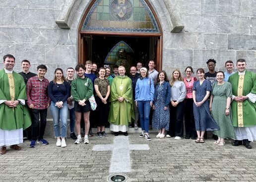 Young people from across the Diocese and beyond gathered to prepare for their upcoming trip to World Youth Day in Lisbon 