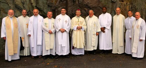 The 72nd annual Mass for the Solemity of the Assumption was celebrated at the Lee Road Grotto 