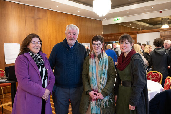 Pictured are Ann Roberts, Drimoleague NS, Fr. Eoin Whooley, Co-PP, Anne Marie Daly, Drinagh NS and Laura Cotter, Castledonovan NS.