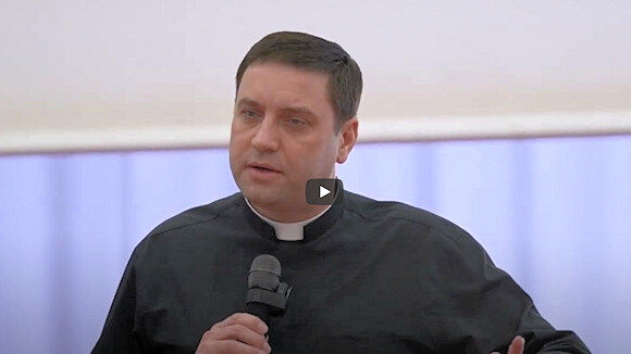 Watch the full address from Msgr James Shea