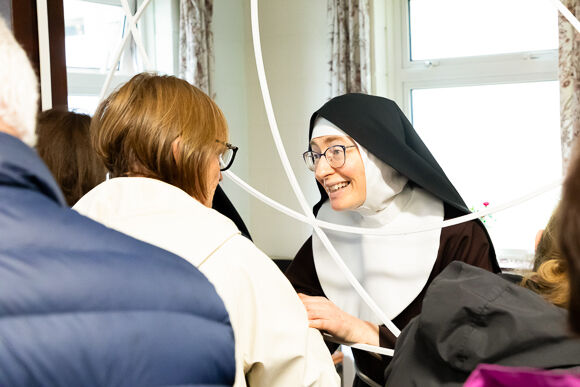 Marking the feast day of St Clare of Assisi, Bishop Fintan Gavin celebrated Mass at the Poor Clare Monastery, College Road, Cork.