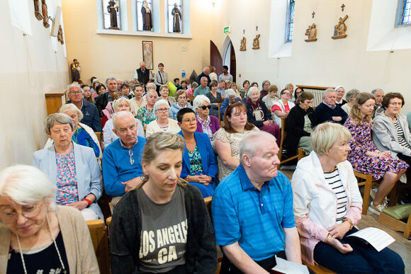 Markingg the feast day of St Clare of Assisi, Bishop Fintan Gavin celebrated Mass at the Poor Clare Monastery, College Road, Cork.