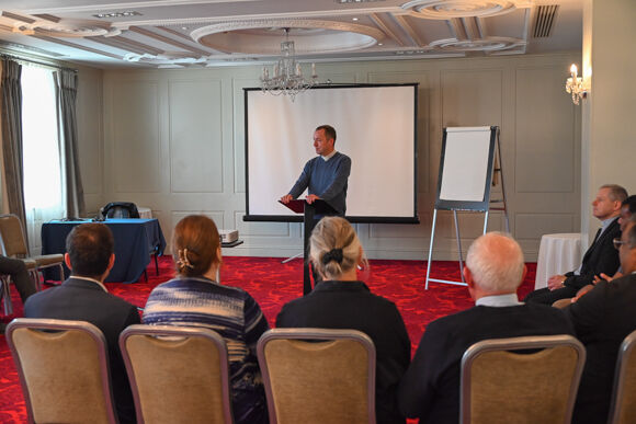 Fr Declan Hurley addressed the gathering