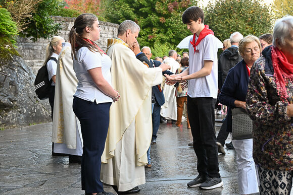 Mass at the Grotto