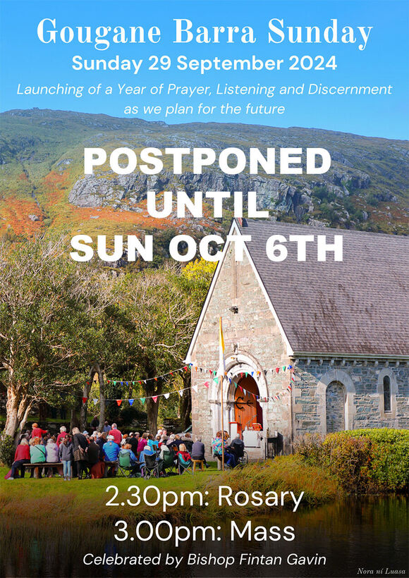 Gougane Sunday postponed