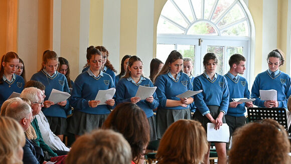 Music and Choir was provided by Kinsale Community School