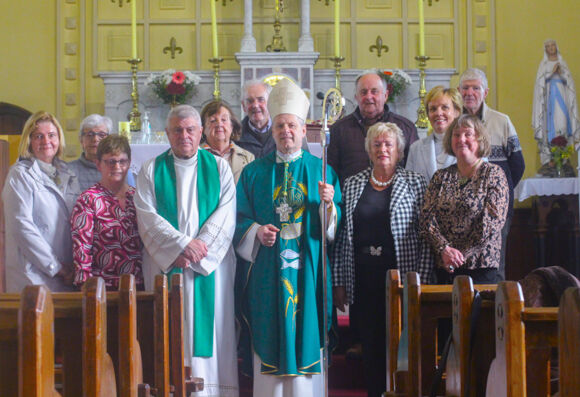 Bishop Fintan at Lisavaird