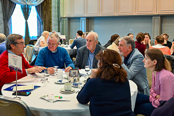 Time of discussion with priests, parish leadership teams and chaplaincies