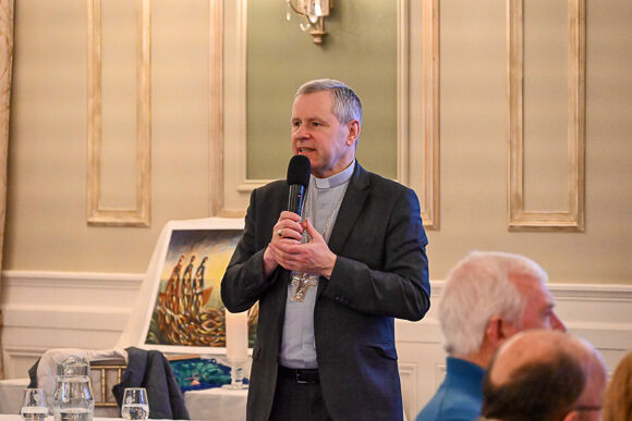 Bishop Fintan addressed those gathered for the Year of Prayer Listening and Discernment