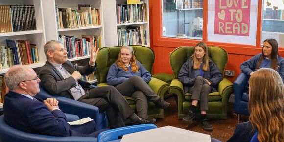 Students then took part in a focus group with Bishop Fintan where they discussed the role of young people within the parish today