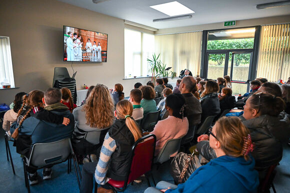 All watched a newly produced video for altar servers created by the Diocese of Cork and Ross