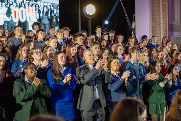 Maranatha, the first annual faith-based high energy music for Post-Primary Schools in the Diocese of Cork & Ross. Pic: Brian Lougheed Maranatha, the first annual faith-based high energy music for Post-Primary Schools in the Diocese of Cork & Ross. Pic: Brian Lougheed