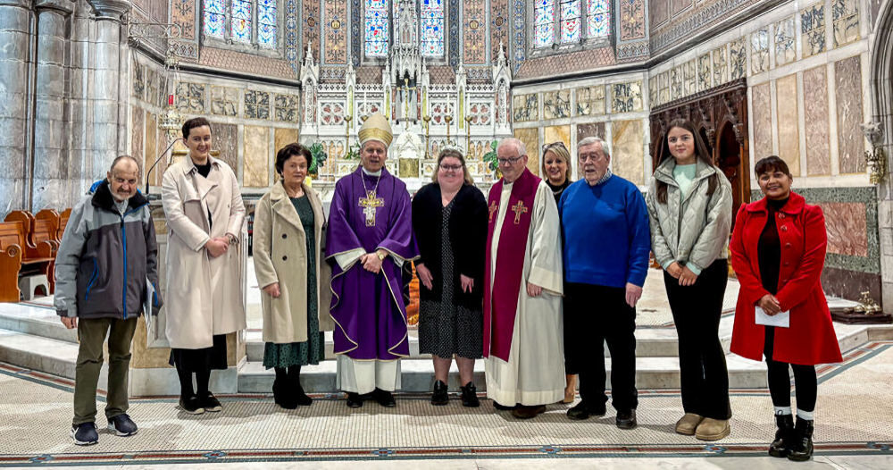 Bishop Fintan made a pastoral visit to Bandon Parish