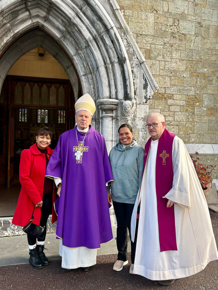 Bishop Fintan made a pastoral visit to Bandon Parish