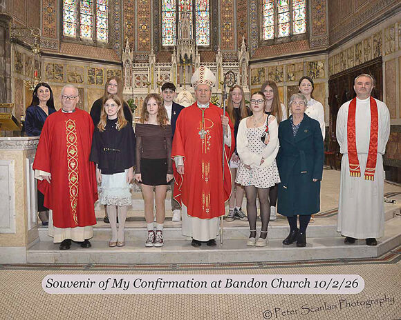 Confirmation group from Crossmahon NS in Bandon