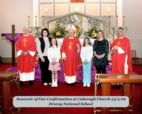 Confirmation group from Dreeny NS in Caheragh