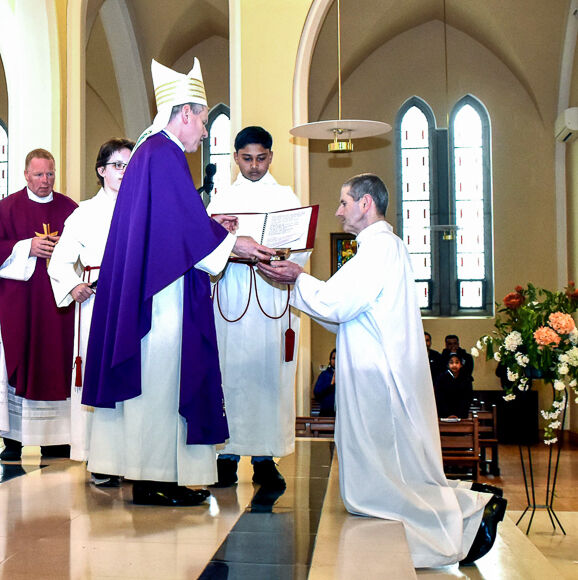 At the Cathedral of St. Mary and St. Anne, Cork, where Paul Ryan was instituted as an Acolyte.