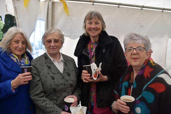Geraldine O'Hare, Lora Lennox, Rosemarie Perkins and Mary O'Brien.