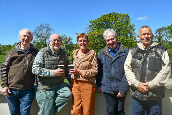 Tony Connolly, Adrian and Ros Healy, Leap, Dan Minihane, Creagh, Baltimore and Joseph Williamson, Clonakilty. Photo; Anne Minihane