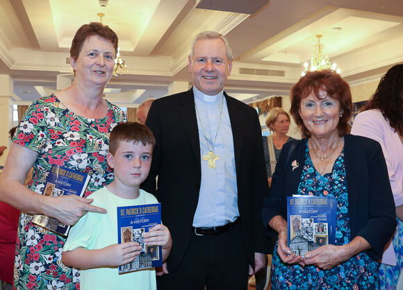 At the book launch