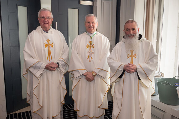 Bishop Fintan Gavin was the principal celebrant of the final Mass at the retreat and concelbrants were Fr Robert Young and Fr Richard Hendrick OFM Cap.