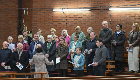 Members of the Lourdes Choir