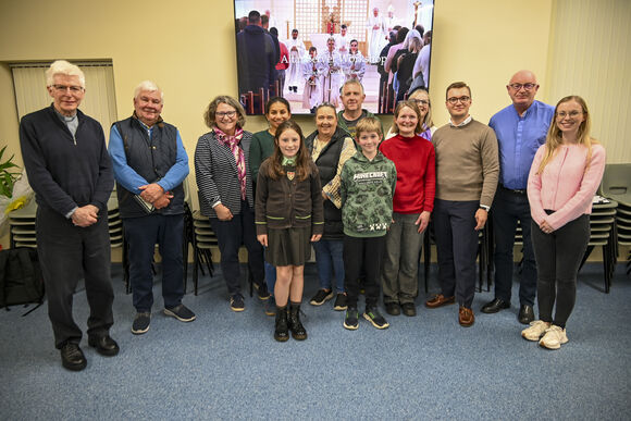 Altar Server Workshop attendees in Frankfield